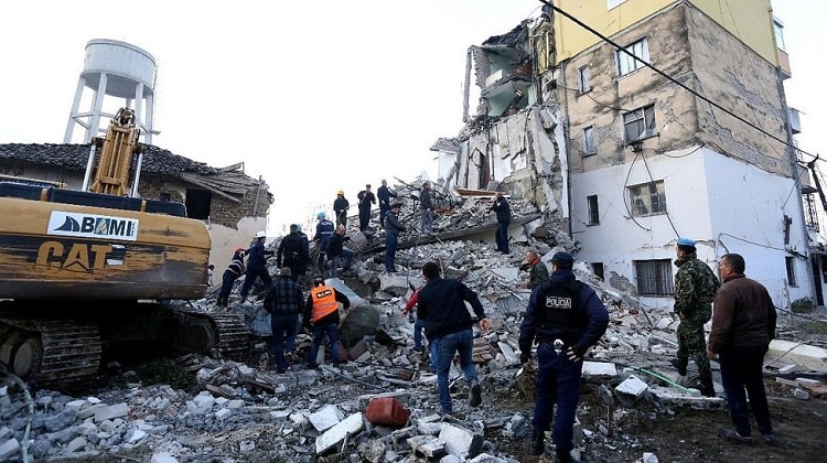 Terremoto Albania