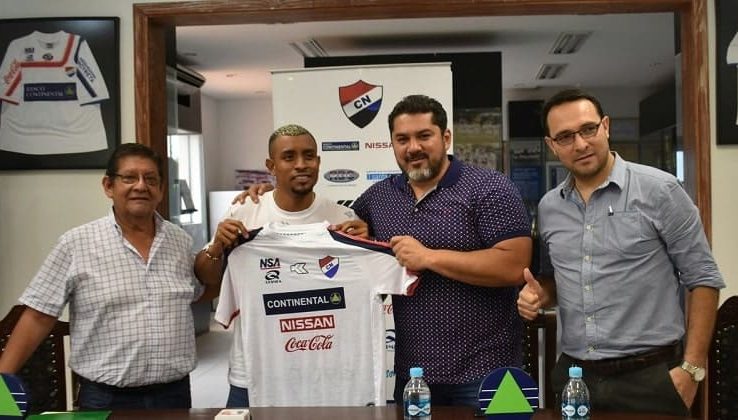 Farid Díaz es nuevo jugador de Nacional de Paraguay