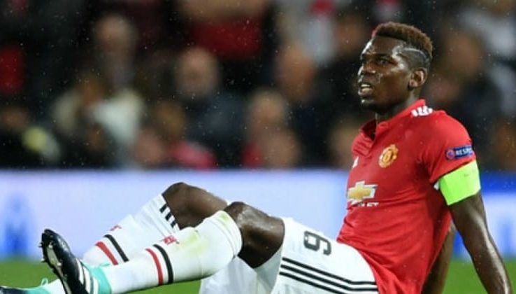 Pogba intervenido de su tobillo derecho