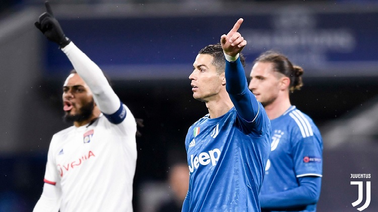 Juventus cayó 1-0 ante Olympique de Lyon