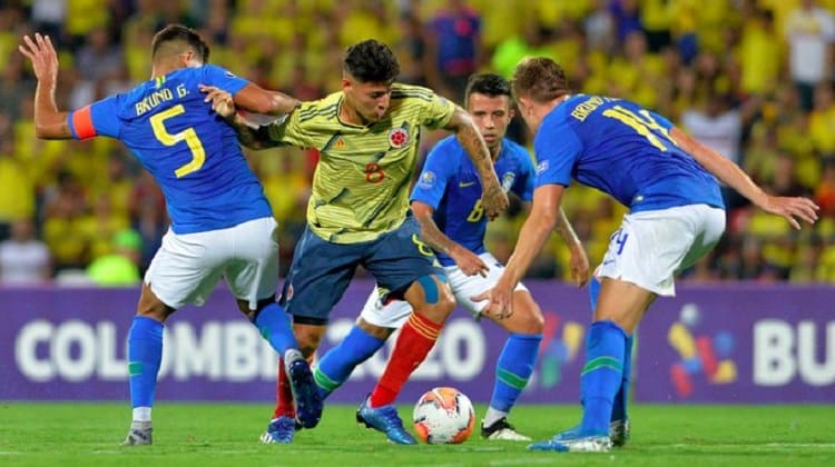 Colombia y Brasil empataron en Torneo Preolímpico Sub-23