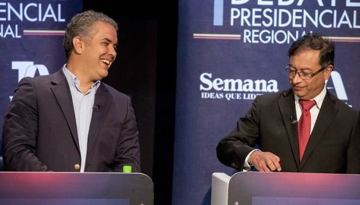 Duque, Petro favores prestados