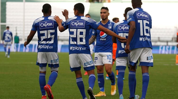 Millonarios derrotó a Envigado en el Estadio Palogrande