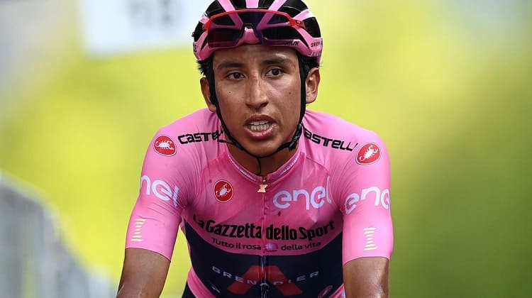 Egan Bernal sufrió un grave accidente en entrenamiento 2
