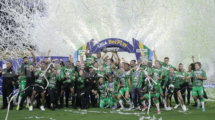 Atlético Nacional se coronó campeón del fútbol colombiano