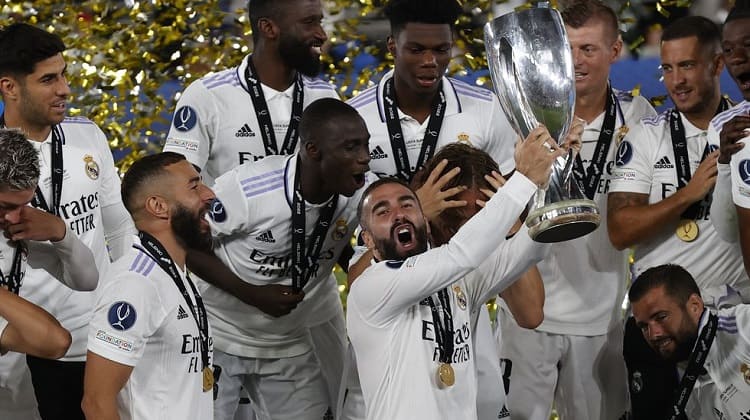 Real Madrid se coronó campeón de la Supercopa de Europa