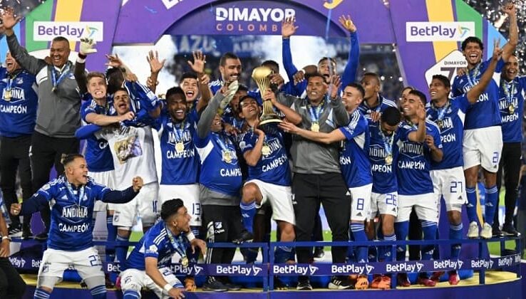 Millonarios, campeón del fútbol colombiano