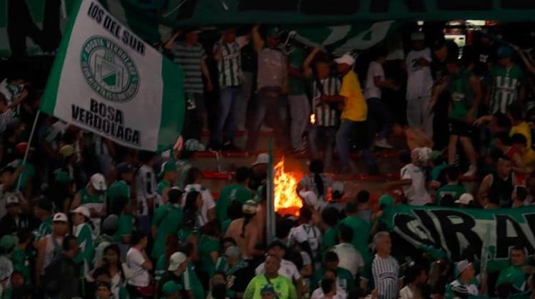 Nacional espera sanción por desmanes en el Atanasio
